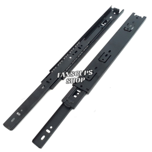 Rel Rail Doubel Trek Track Laci Slorok Lemari Rak Meja Rias Kabinet Rumah 30cm Portabel