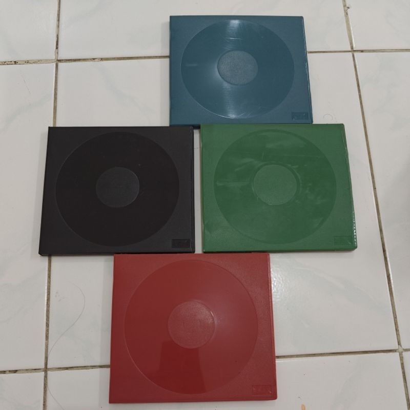 kotak CD VCD DVD kosong plastik PP tempat cd preloved