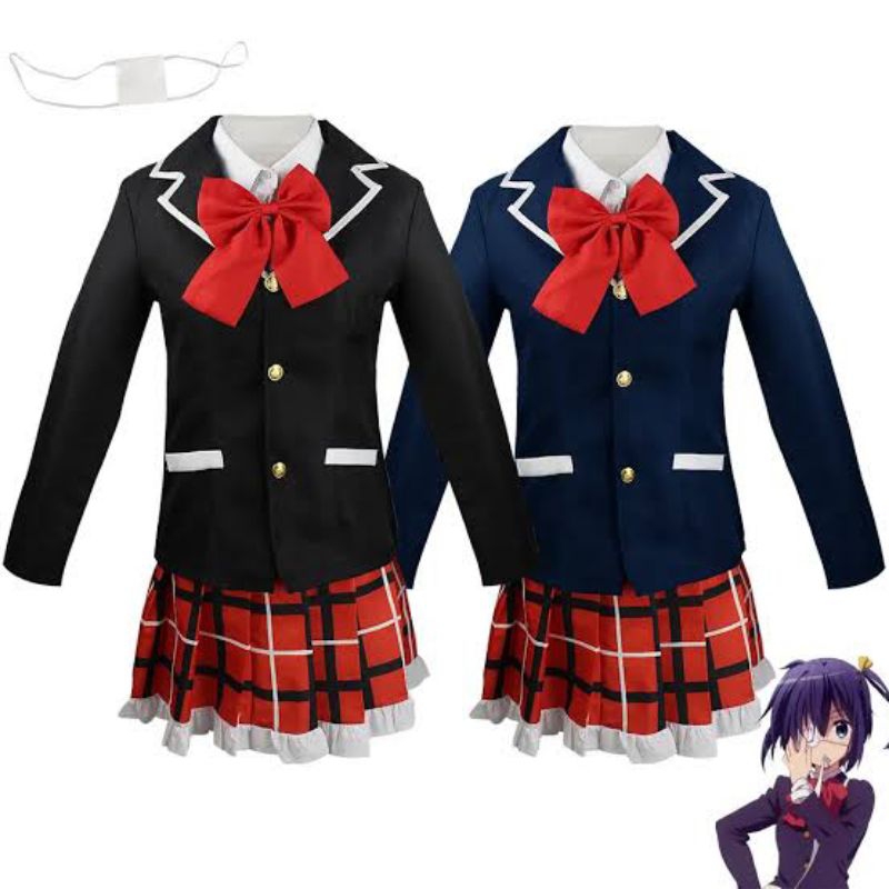 Rikka Takanashi Chuunibyou demo Koi ga Shitai cosplay costume seifuku 