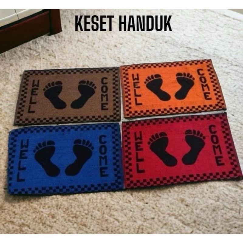 Keset Handuk Tebal - Keset Handuk Serap - Keset Handuk