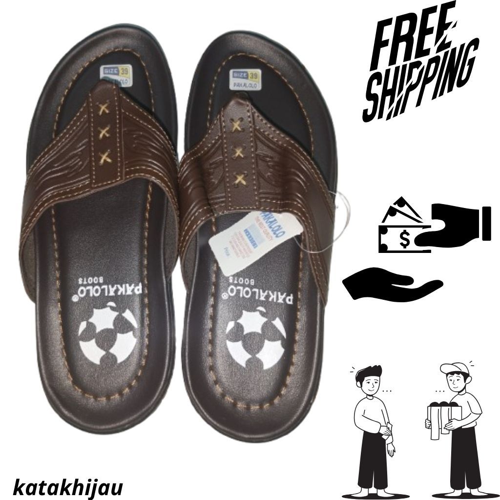 sandal pakalolo jepit pria terbaru