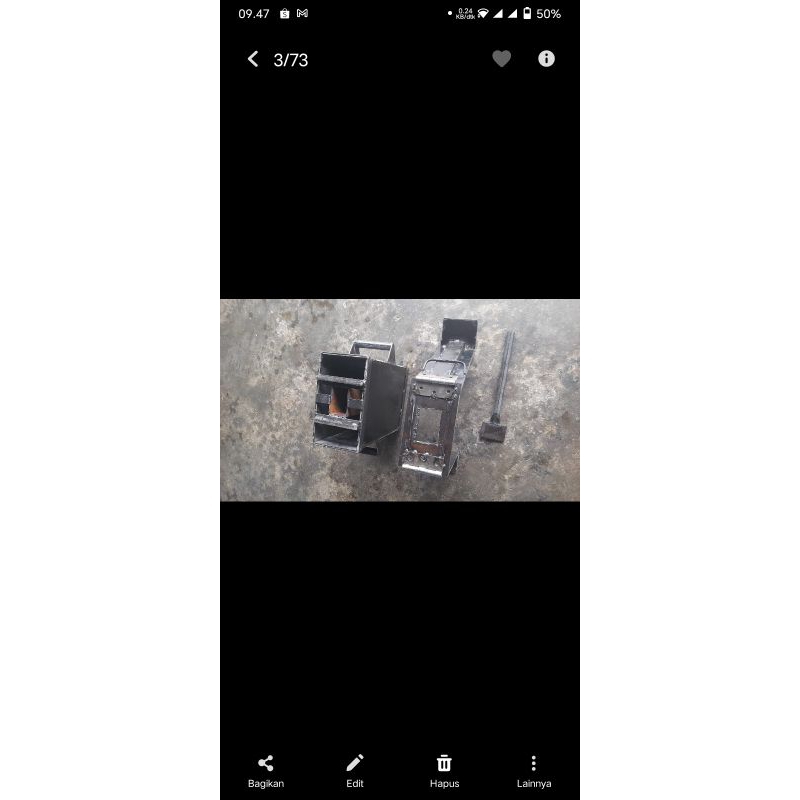 cetakan batako lego ukuran 50x25x9cm