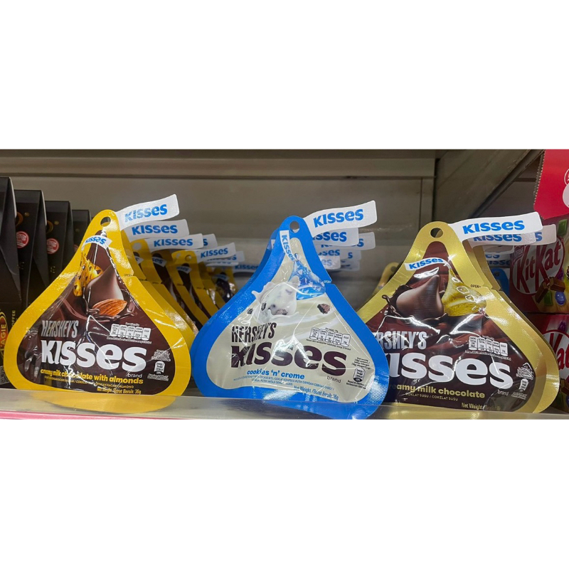 

Coklat Hershey’s Kisses Chocolate All varian 36gram