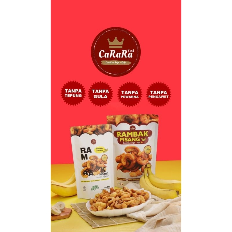 

Pesanan Khusus RT rambak pisang 120g Carara Bali