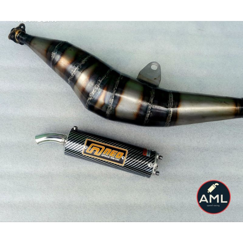 KNALPOT BM POWER FIZR SLANCER CARBON