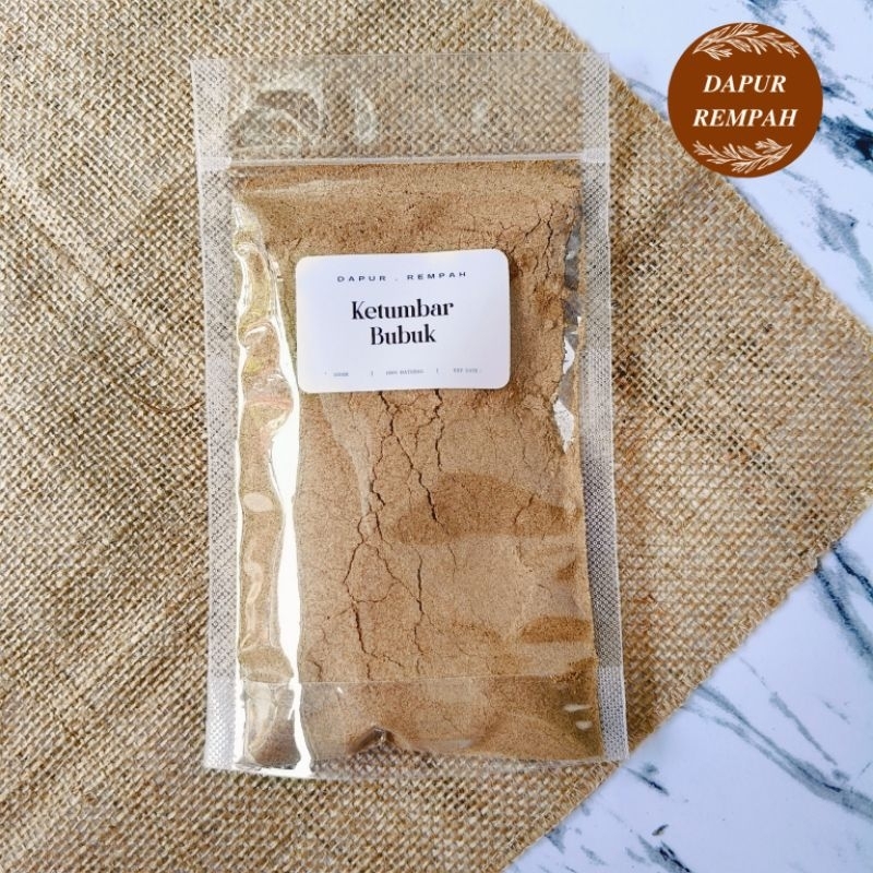 Dapur Rempah Ketumbar Bubuk bumbu rempah ketumbar halus