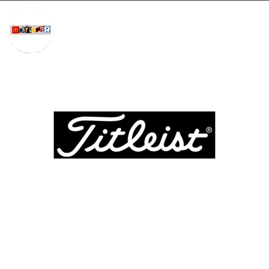 

sticker Titleist logo stiker golf