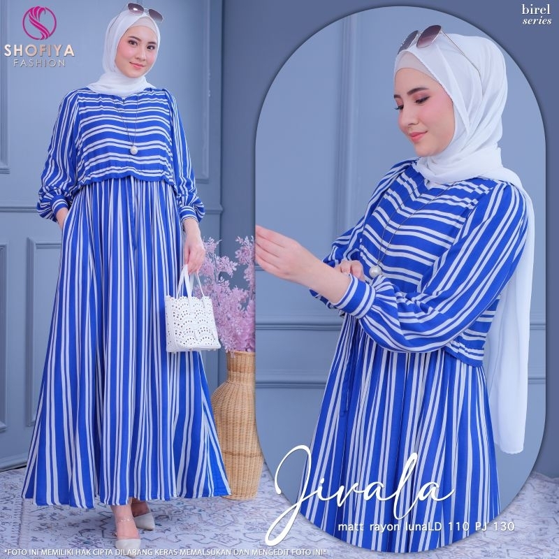 GAMIS JIVALA MIDI DRESS ORIGINAL SHOFIYA SFA