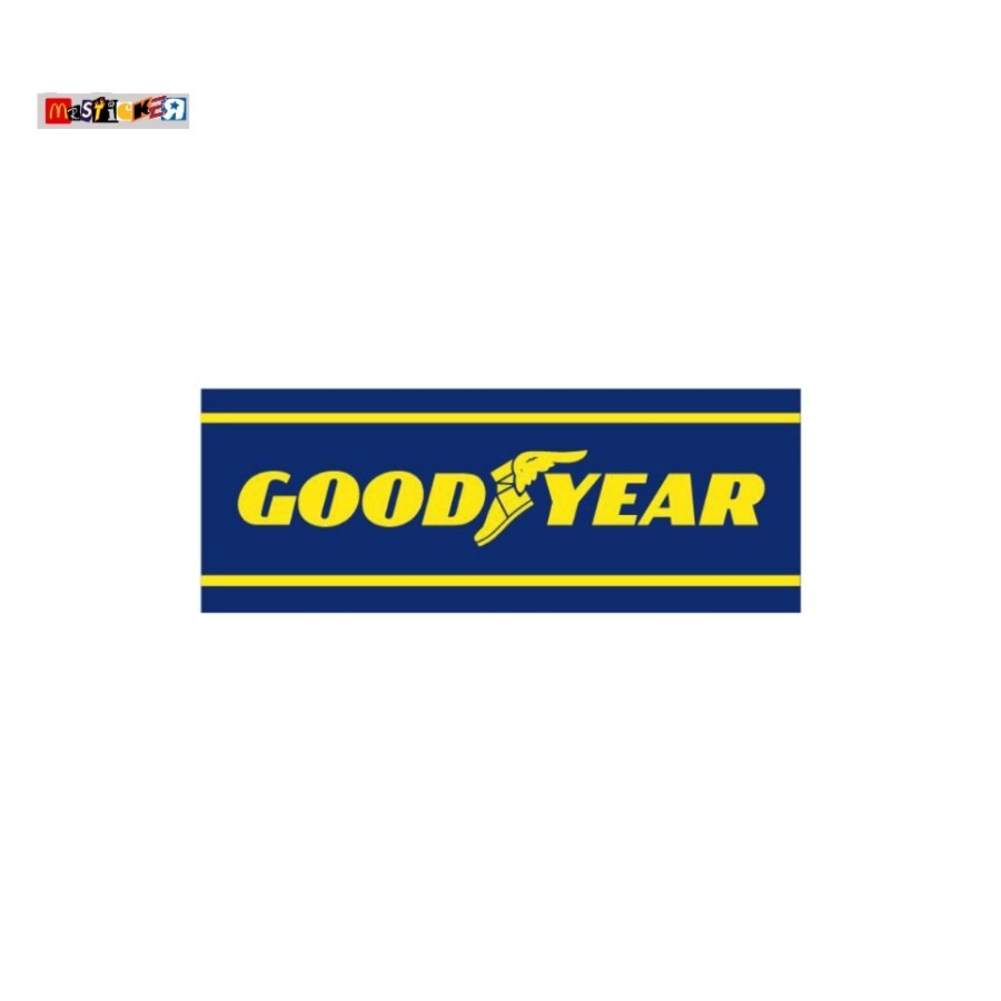 

sticker GOOD YEAR logo stiker retro vintage