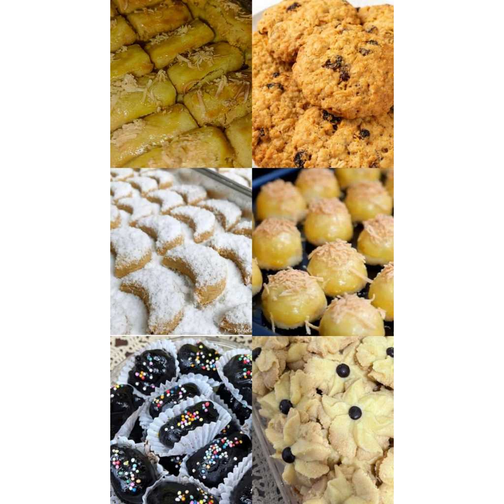 

Kue kering lebaran HOME MADE/kue kering produksi dapur murah/kue kering kastangel murah/kue kering enak/kue nastar /kue mawar/hampers kue kering lebaran