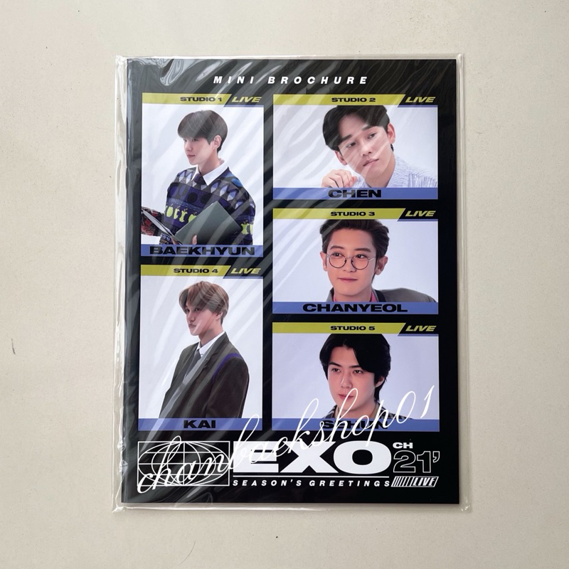 EXO SEASON GREATING 2021 MINI BROCURE