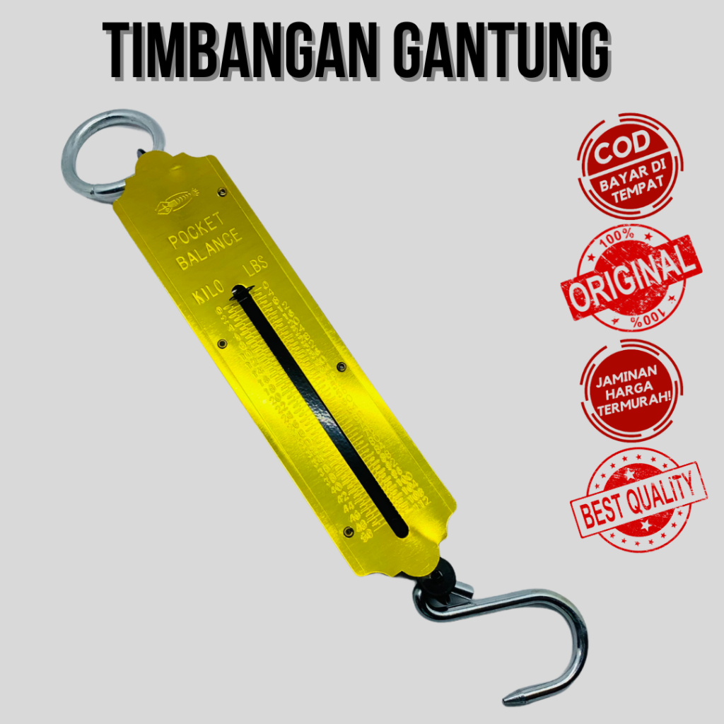 LOBSTER Timbangan gantung 50kg - timbangan gantung manual 50kg & 25kg
