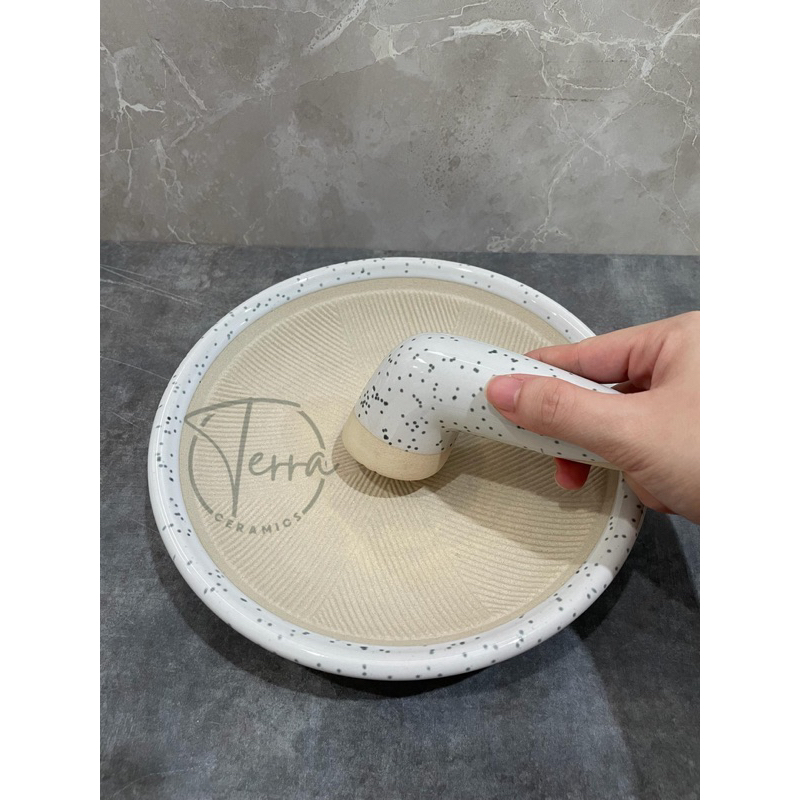 Terraceramics - Cobek & Ulekan Keramik berstandart SNI