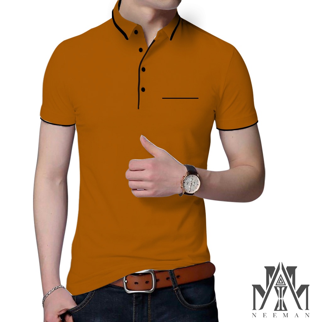 KAOS POLO PRIA KERAH DSP Saku