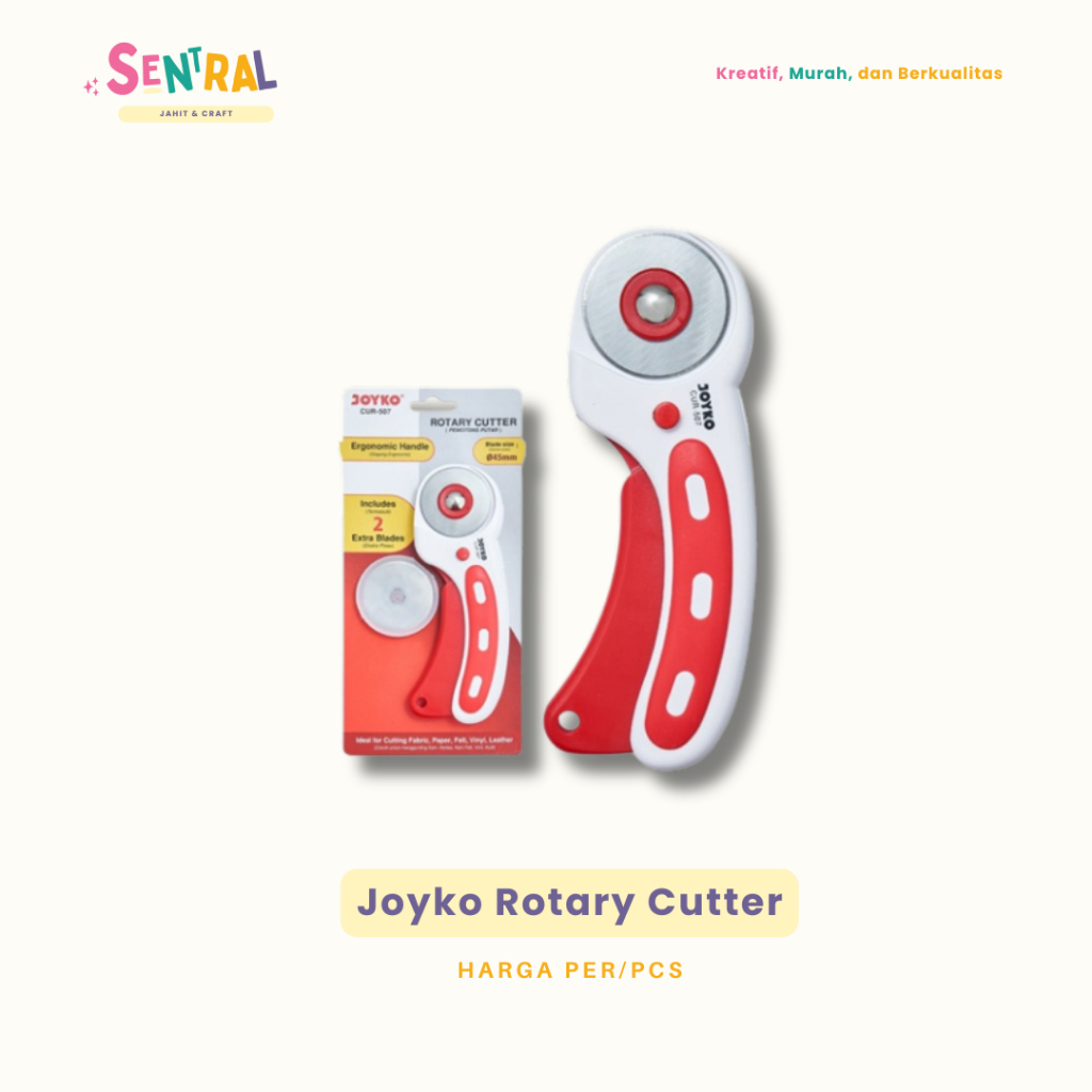 

[1 Pcs] Pemotong Putar / Rotary Cutter Joyko CUR-507