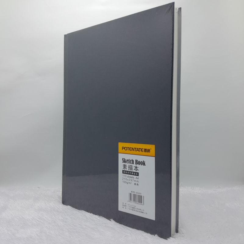 

Buku Sketsa Potentate Hard Cover Sketch Book A4 / 110 Sheets / 100 GSM