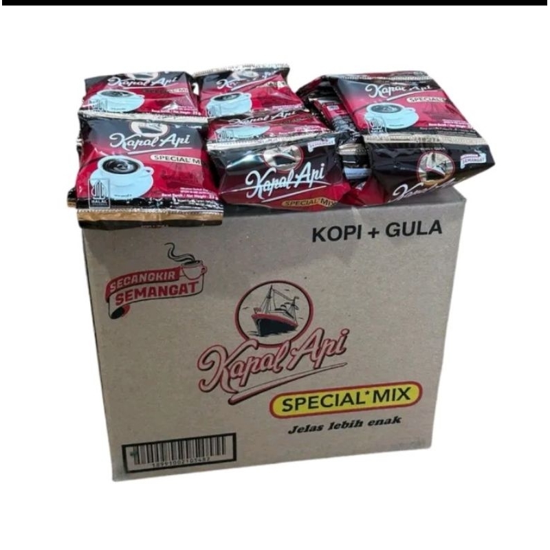

Kapal Api Special Mix Kopi + Gula