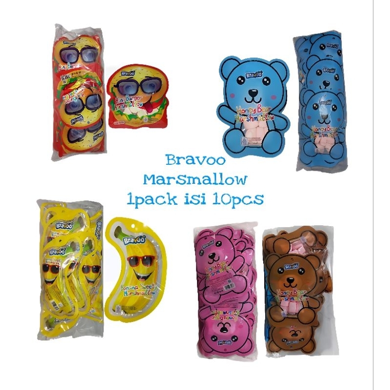

Bravoo Marsmallow mix 30pcs