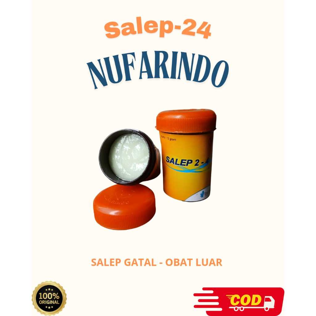 salep gatal NUFARINDO salep24 original 100% tidak oplosan