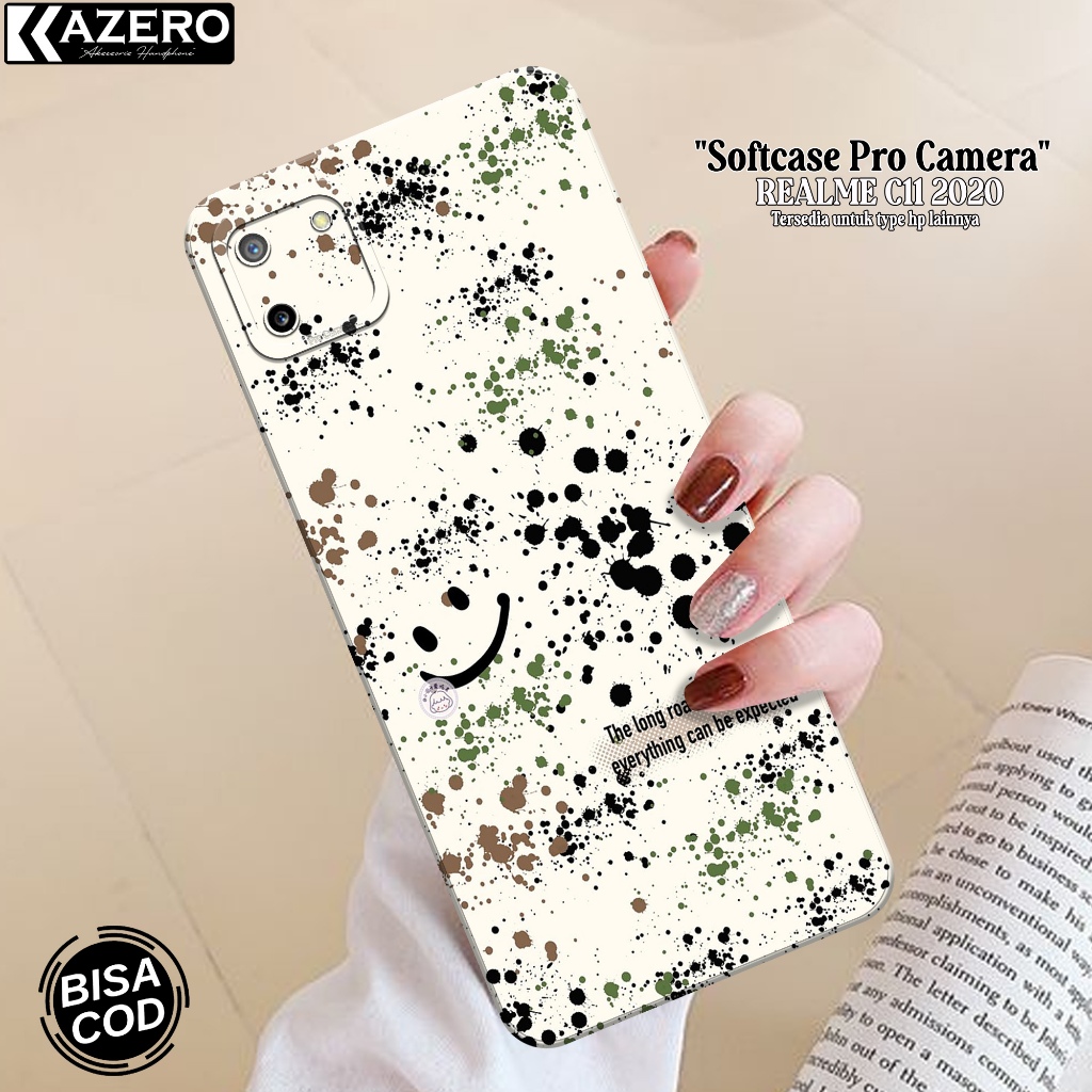 Case REALME C11 2020 - Fashion Case Aesthetic - Softcase REALME C11 2020 - Silikon Pro Camera - Kesi