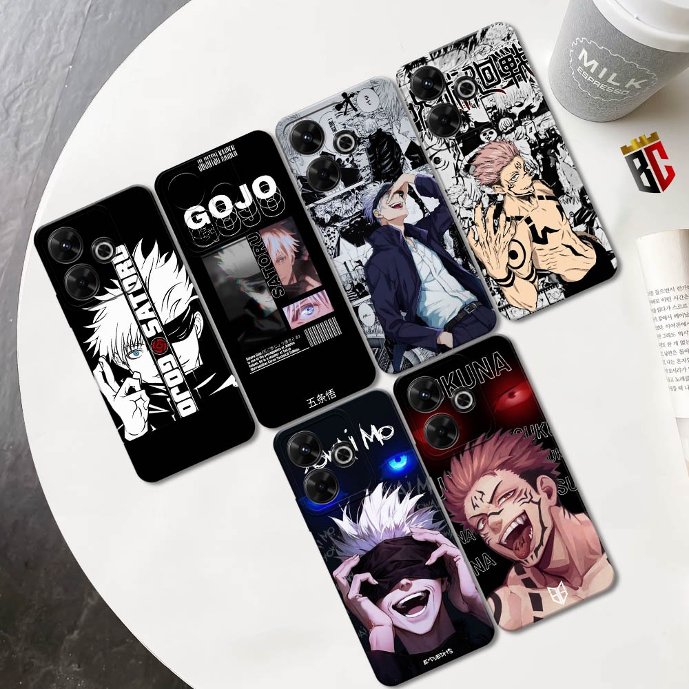 Soft Case Anime Jujutsu Infinix Hot 12 Play Hot 12i Hot 11 Play Hot 10 Play Hot 9 Play - Case Pro Ca