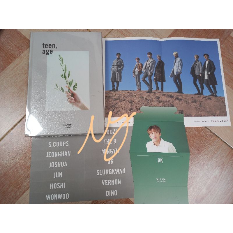 Album Only Seventeen Teen Age White