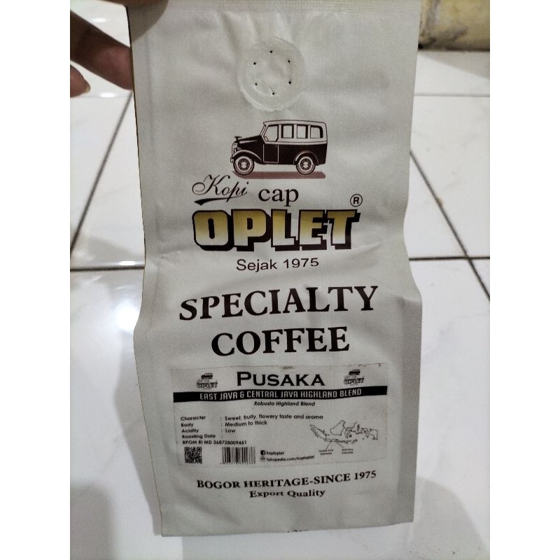 

Kopi Oplet Pusaka Specialty Coffee Tanpa Gula Isi 200 Gr