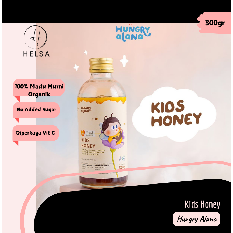 

[Ready Stock] Hungry Alana Kids Honey