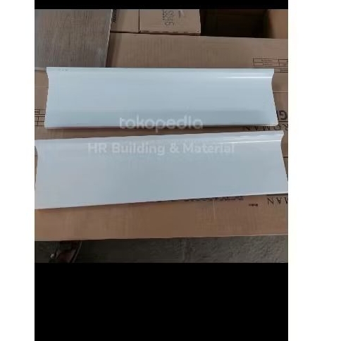 Roman Skirting /Keramik Roman SK147106 Hospital Plint White 10x40