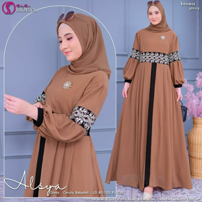 ALSYA DRESS BY SHOFIYA || ORI SHOFIYA
