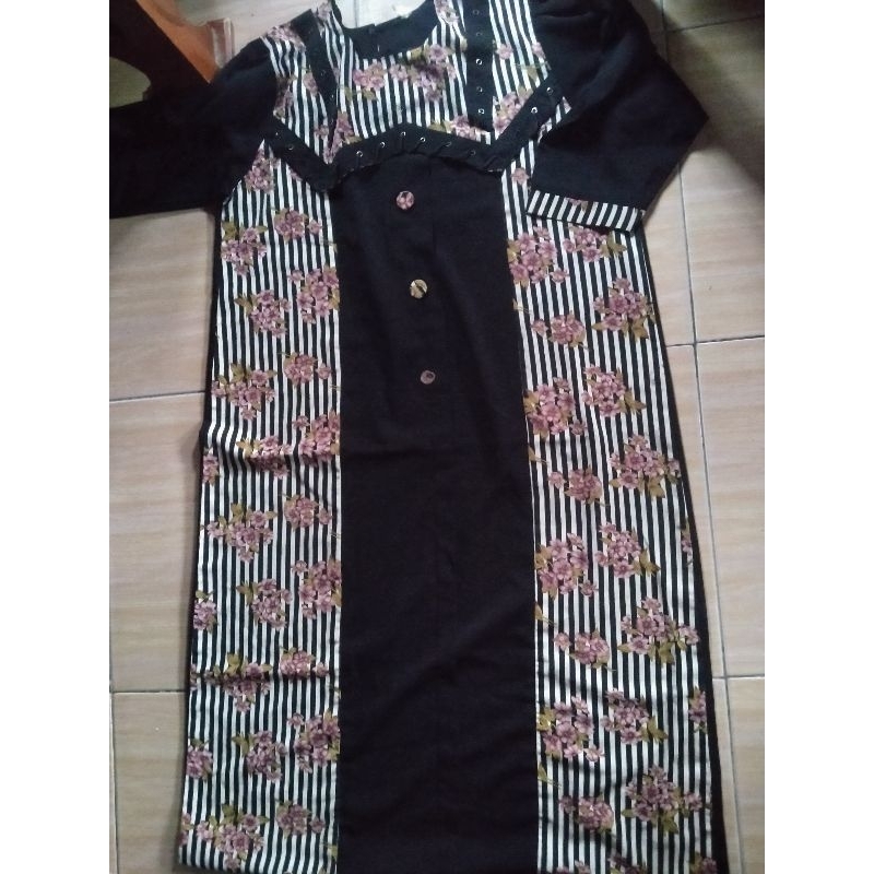 preloved abaya hitam