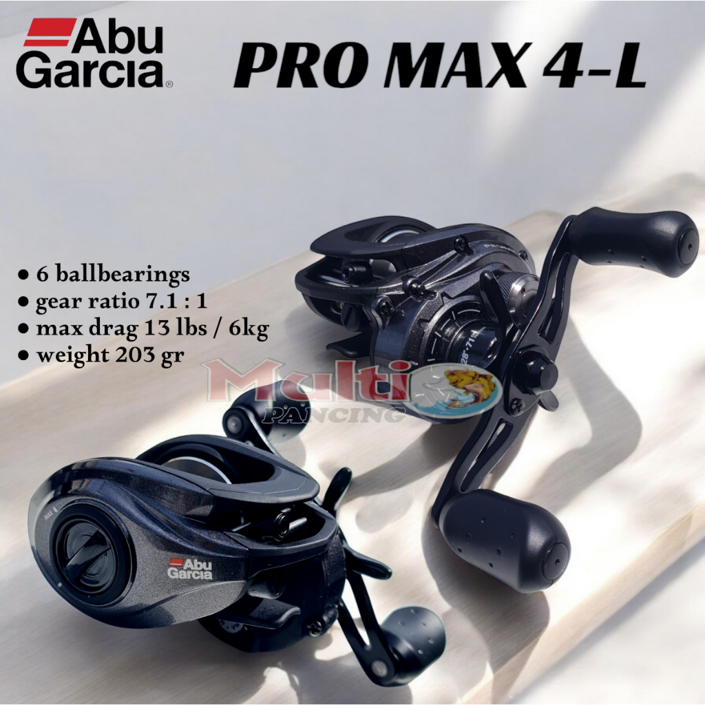 reel BC abu garcia PRO MAX 4L (handle kiri)