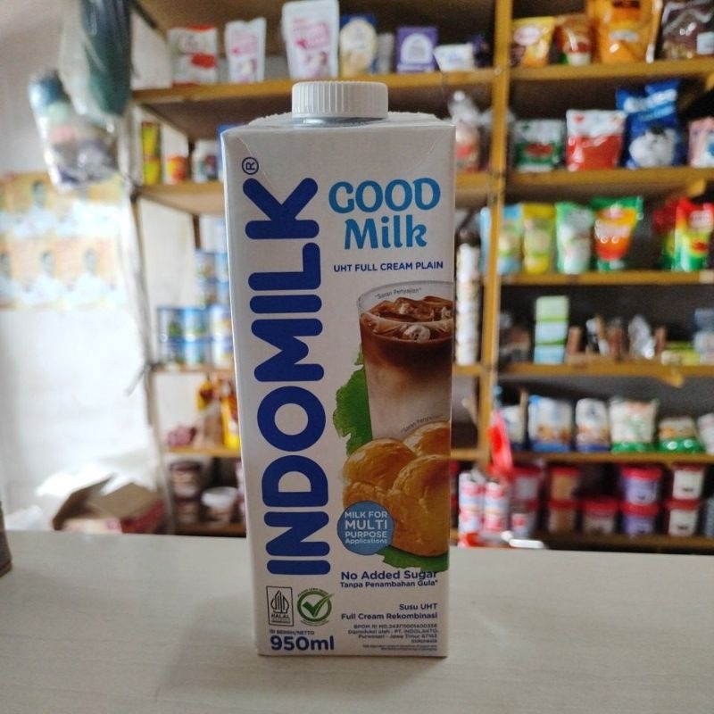 

Uht indomilk / susu cair indomilk 1liter