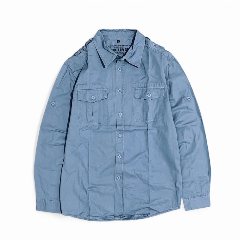 Edwin Outer Shirt Double Pocket | Kemeja Edwin
