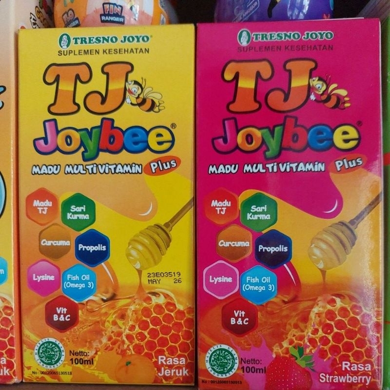 

Madu TJ Rasa Strawberry / Jeruk Madu TJ Joybee Madu multivitamin Madu Sehat Madu murah