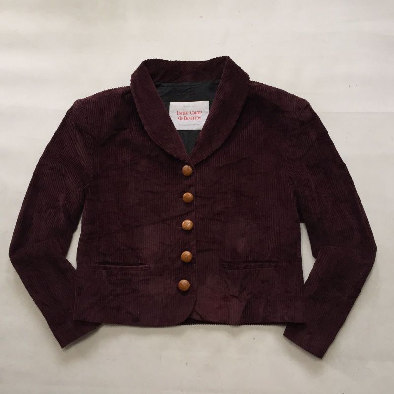 UNITED COLORS OF BENETTON  BLAZER CORDUROY JACKET
