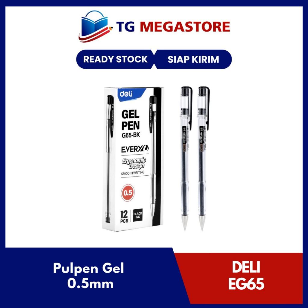 

Pulpen Gel Deli Every 0.5mm - EG65