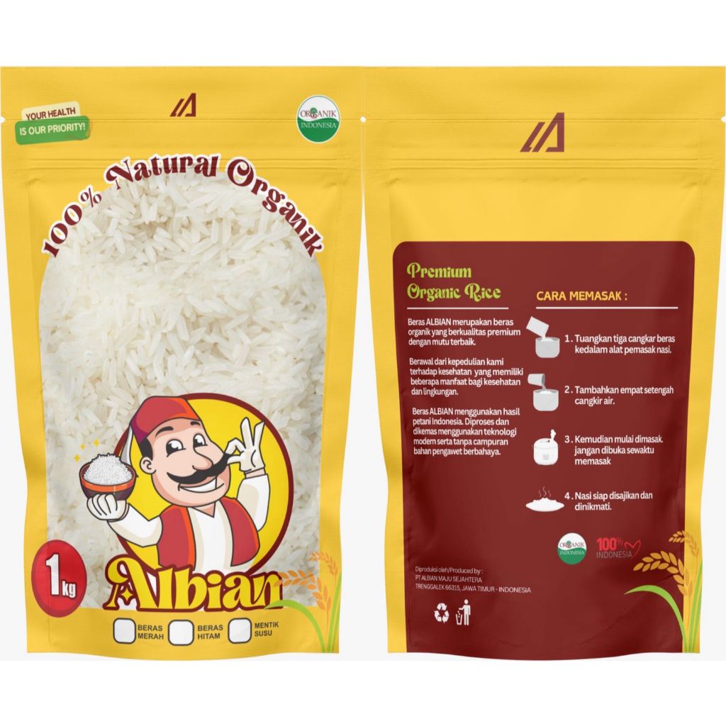 

ALBIAN ORGANIK MENTIK SUSU Beras MS (1kg)