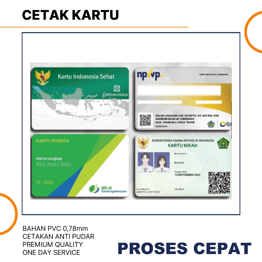 

Cetak Kartu BPJS atau NPWP sesuai file asli