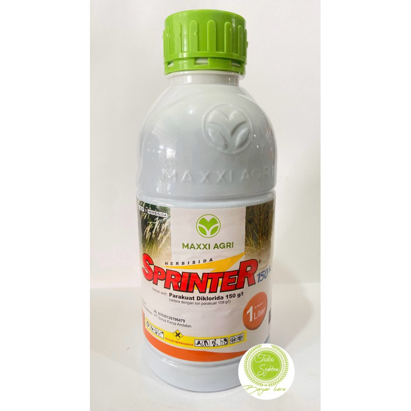 Herbisida Sprinter 150SL sprintxone isi 1 Liter Racun kontak termurah paling ampuh