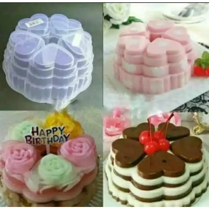 Cetakan Puding jelly Love Valentine / Cetakan Jelly Puding Karakter
