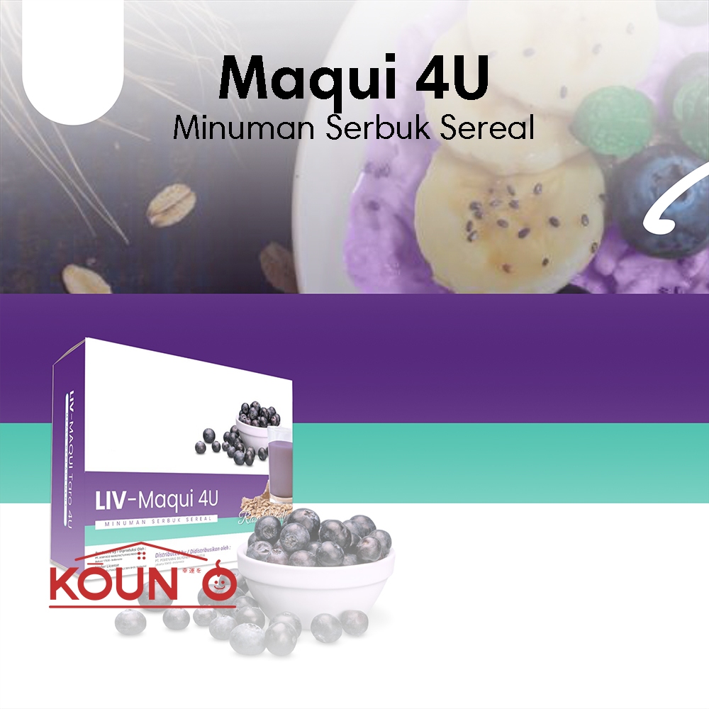 

Minuman Sereal Serbuk Sehat Bergizi MAQUI 4U Menunjang Pola Makan Seimbang dan Gaya Hidup Aktif (1 Sachet)