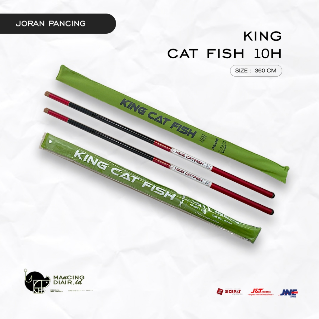 Joran Tegek Iguruai King Cat Fish || 3.6M