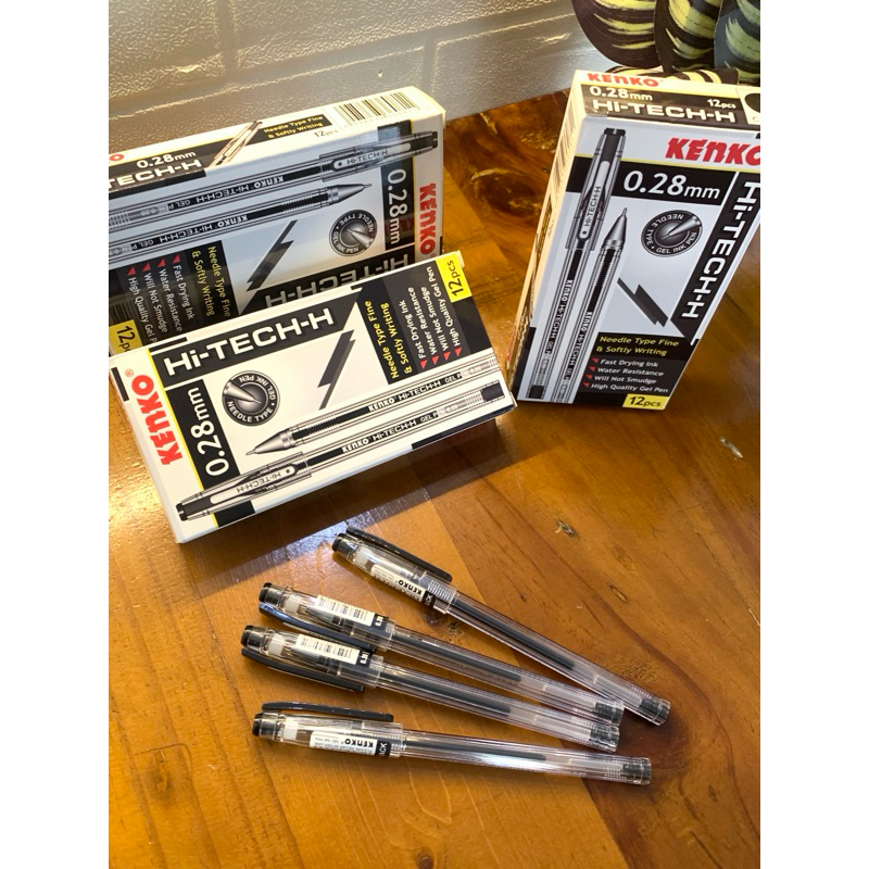 

KENKO/PEN TINTA Hi-Tech-H 0.28 Mm(PER PACK)