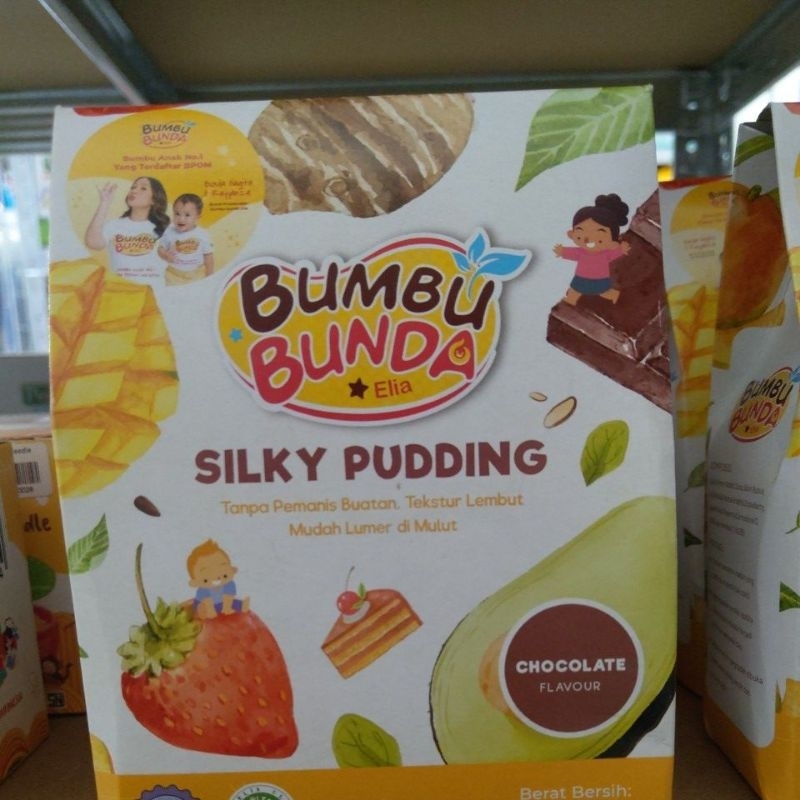 

Bumbu Bunda Elia Silky Pudding rasa chocolate 100g