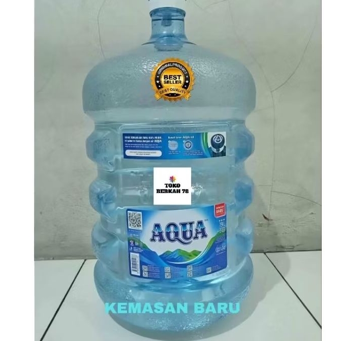 

Aqua Galon 19 Liter + Isi