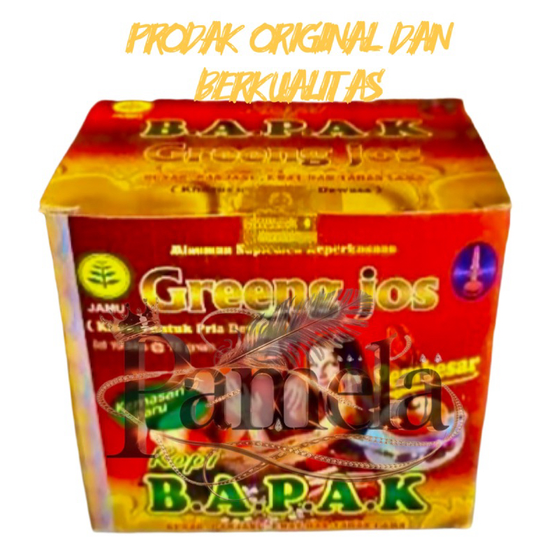 

kopi jrenk jos x bapake original 100% \\ kopi +++ B4p4k3 jrenk joss 100% asli // kopi cod grenk jos x bapake original // siap seduh kopi grenk bapake 1 bok isi 10 saset // terlaris di Indonesia kopi rempah pikihan grenk jos bapake original Coffee instan /