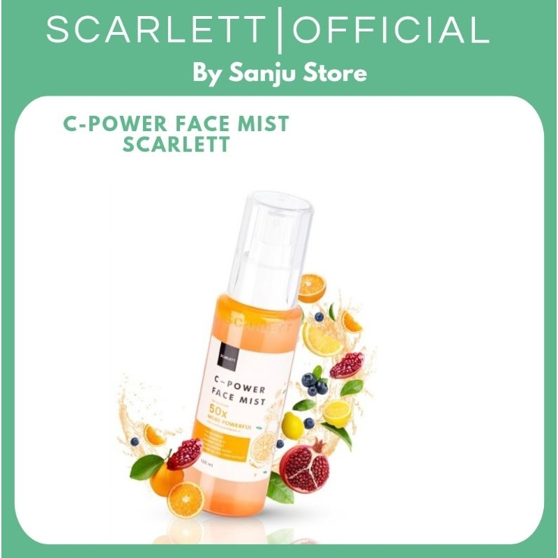 C-POWER FACE MIST SCARLETT