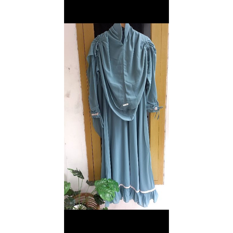 preloved set gamis nararya / dian pelangi/ khaleewale