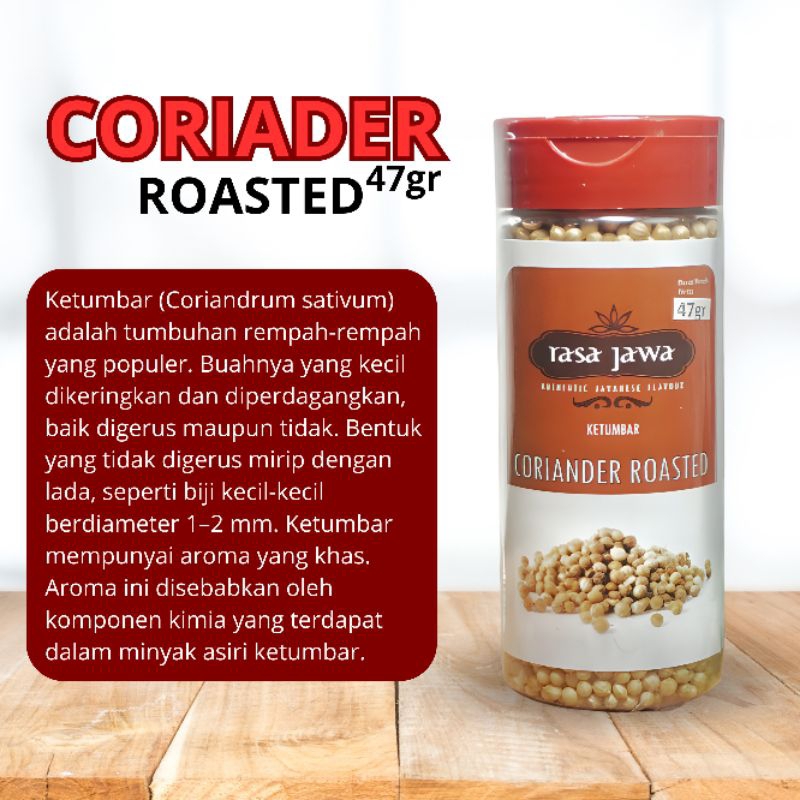 

RASA JAWA CORIANDER ROASTED 47 GR